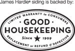 HardiePlank lap siding earned the Good Housekeeping Seal.